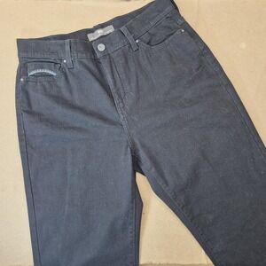 Levi's‎ 512 Perfectly Slimming Bootcut Denim Jeans Womens 10 Black Western 31x31